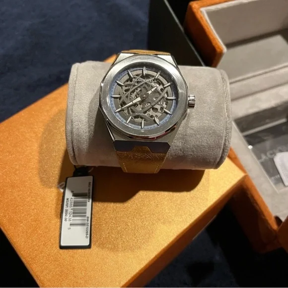 Blackwell SELESTIAL LEATHER strap automatic men’s watch